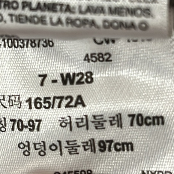 Denizen from Levi’s Low Rise Gray Jeggings Skinnies Faded Sz 7 W28 Indie Sleaze - Picture 10 of 12